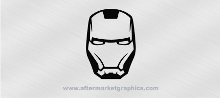 Avengers Iron Man Mask Decal